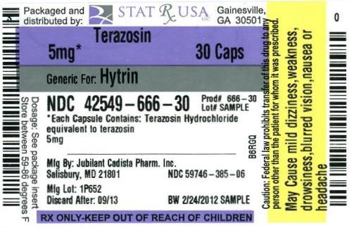 TERAZOSIN HYDROCHLORIDE